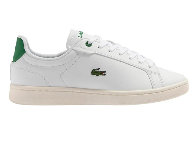 lacoste carnaby junior sneakers worn by child walking in Lake Eola Park, Orlando FL