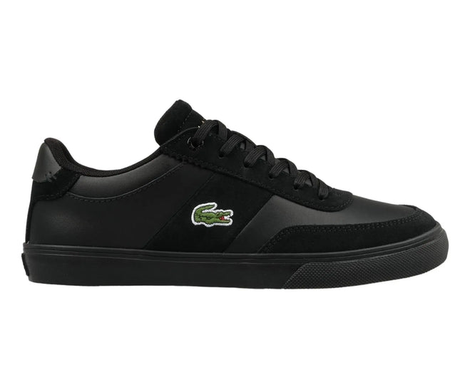 lacoste court master pro white sneakers worn casually in downtown Orlando, FL