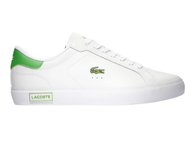 Lacoste Powercourt 124 3 sneakers front view in Orlando, FL

