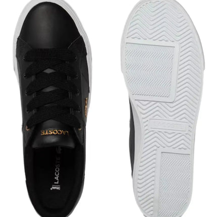 lacoste women’s ziane chunky platform sneakers placed next to shopping bags in Jacksonville, Florida