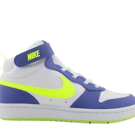 Nike Court Borough Mid 2 youth sneakers styled with joggers

