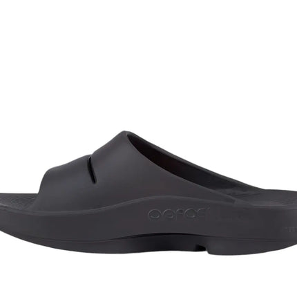 Sleek Black OOFOS Sandals – Orlando 32819