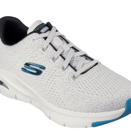 Close-up of Skechers Arch Fit-Takar insole with memory foam

