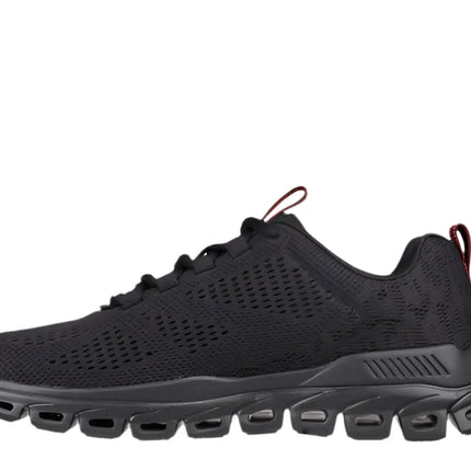 Skechers Glides-Step-Fasten Up worn on a casual walk

