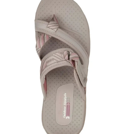 Stylish Skechers reggae slim sandals Florida edition