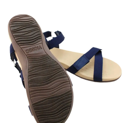 Side view of Vionic Rest Candance sandals with adjustable backstrap

